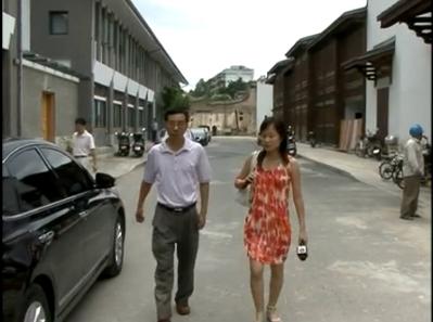 福州电视台到三坊七巷进行采访报道