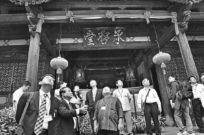 安泰河美景如画